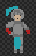 Knight character sprite 1
