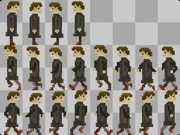Reporter character sprite