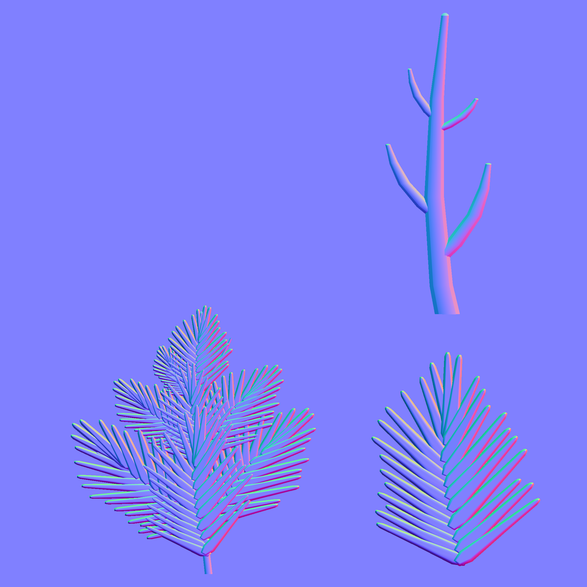 Branches Normal Map